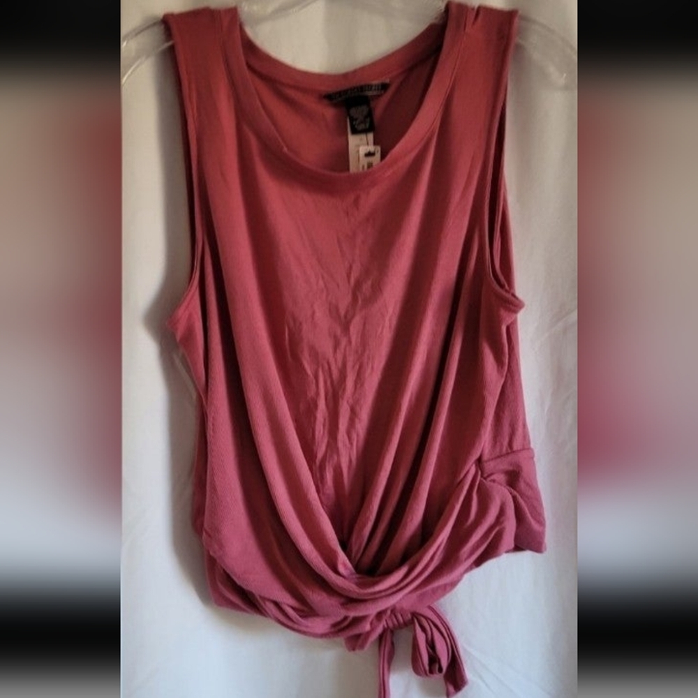 Victoria's Secret Supersoft Modal Tie Back Tank Crop Top